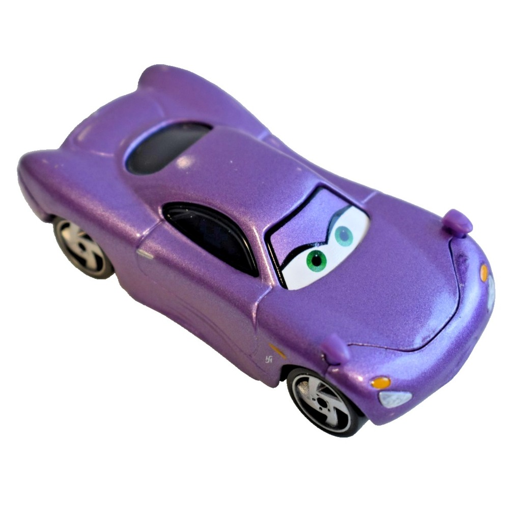 Disney Pixar Cars 2 Holley Shiftwell Spy Agent Diecast Car Purple Mattel V2801